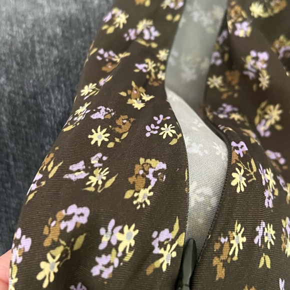 Madewell wide v-neck midi dress size 4 - Picture 9 of 15